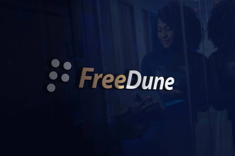 Mockup logo trên kính