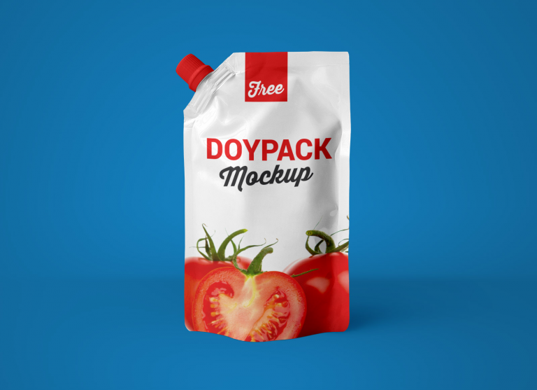 MockUp Túi Doypack Foil MockUp