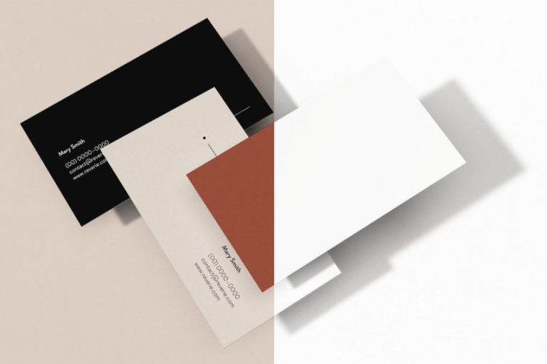 Mockup văn phòng phẩm đơn giản