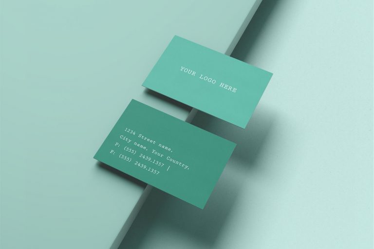 Mockup name card