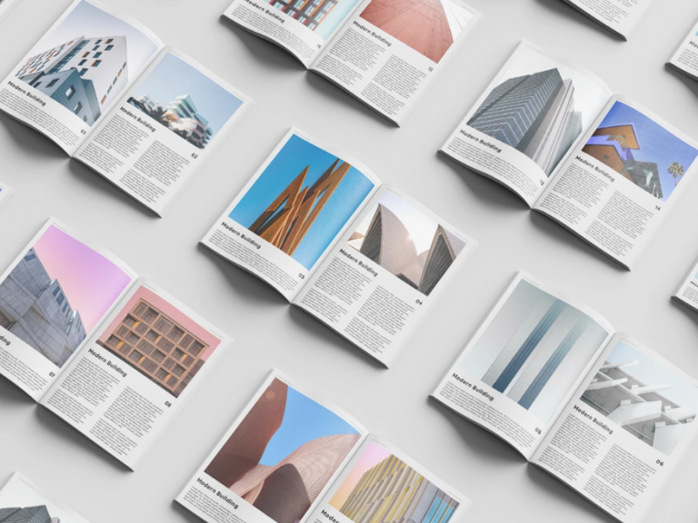 Mockup tạp chí