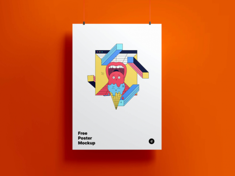 Mockup poster miễn phí