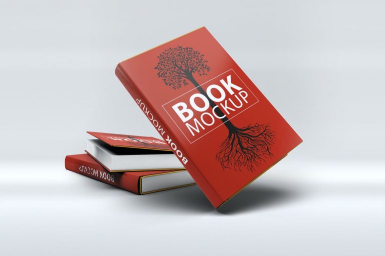 Mockup mô hình sách
