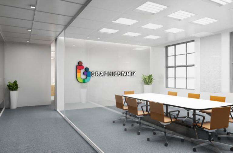 Free Office Logo Mockup