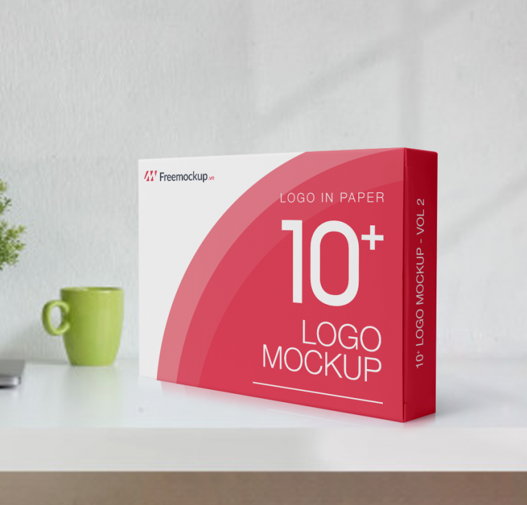 10+ Logo Mockup PSD trên giấy – Vol 2