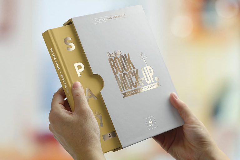 Mockup sách – Phiên bản Slipcase