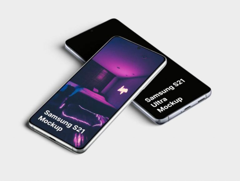 Mockups Galaxy S21