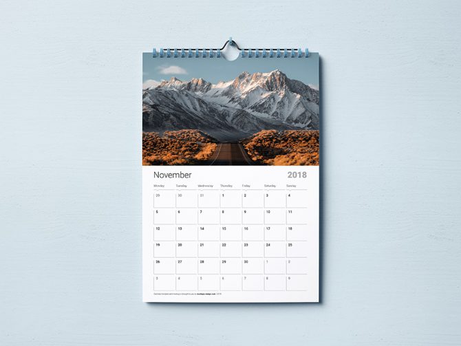 Types Of Wall Calendar Design