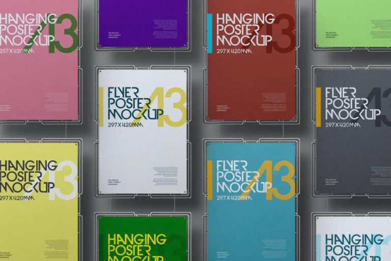 Mockup poster A3