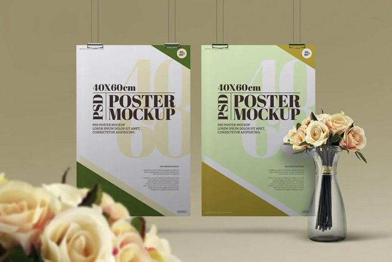 Mockup poster miễn phí
