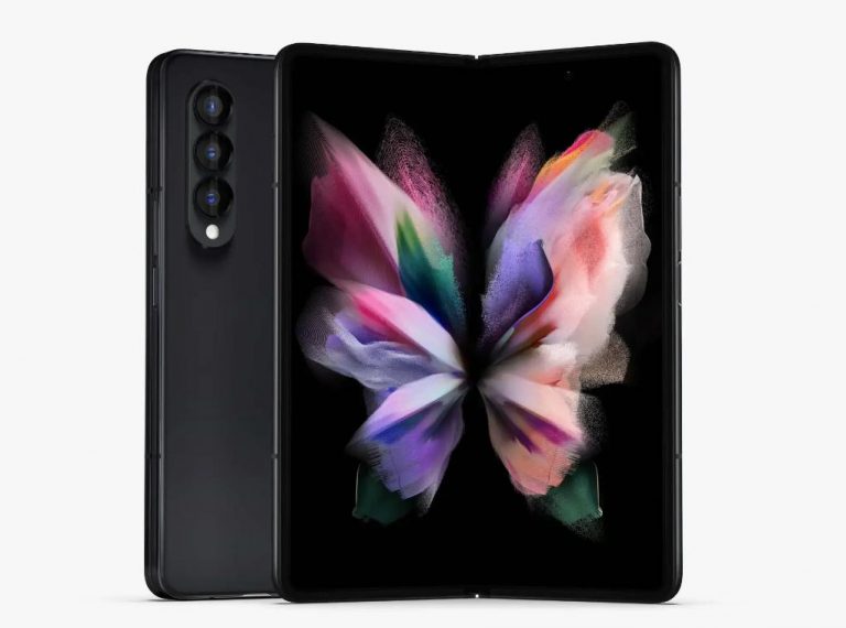 Samsung Galaxy Z Fold 3 Mockup PSD