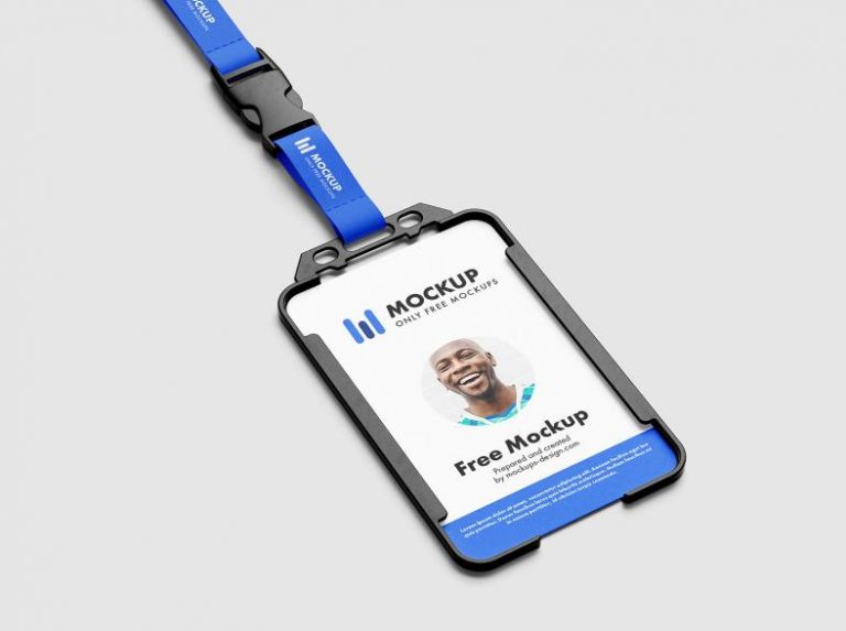 Mockup thẻ nhân viên