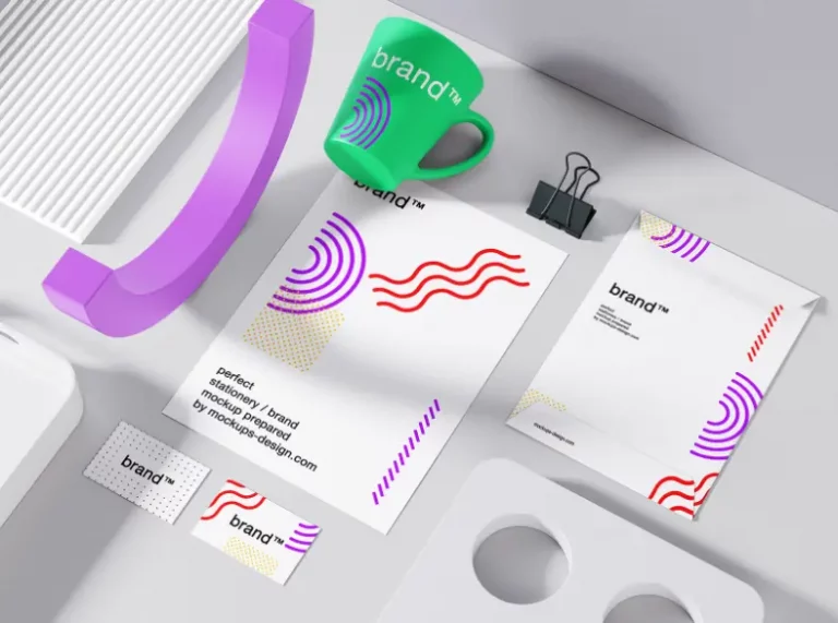 Branding mockup miễn phí
