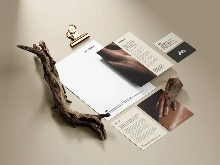 Mockup văn phòng phẩm