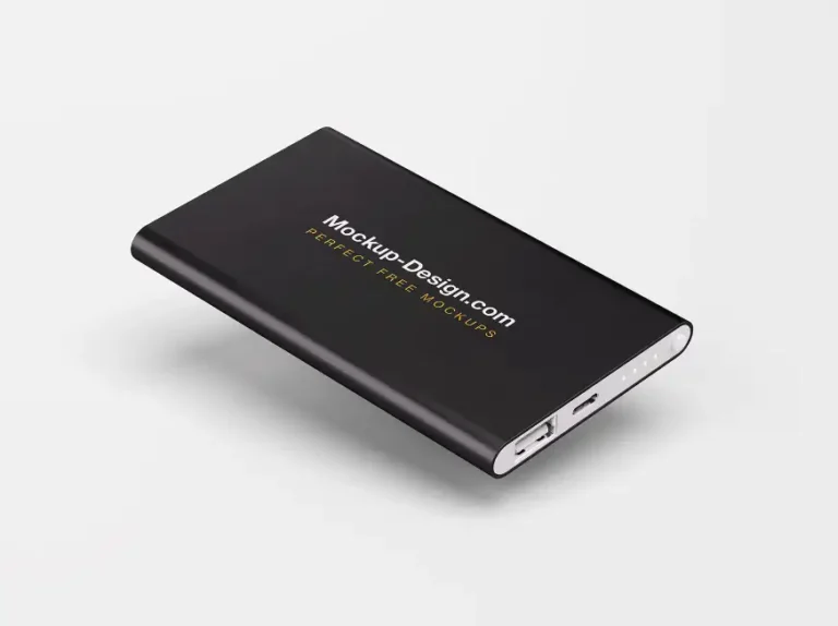 Mockup sạc pin dự phòng