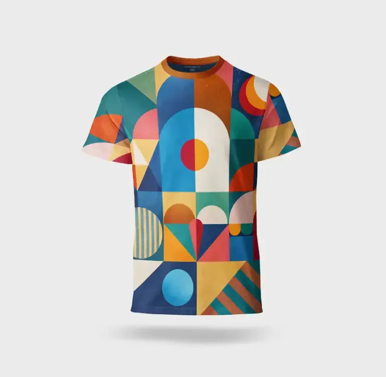 Mockup áo thun nam