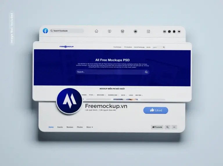 Mockup ảnh bìa (cover) facebook