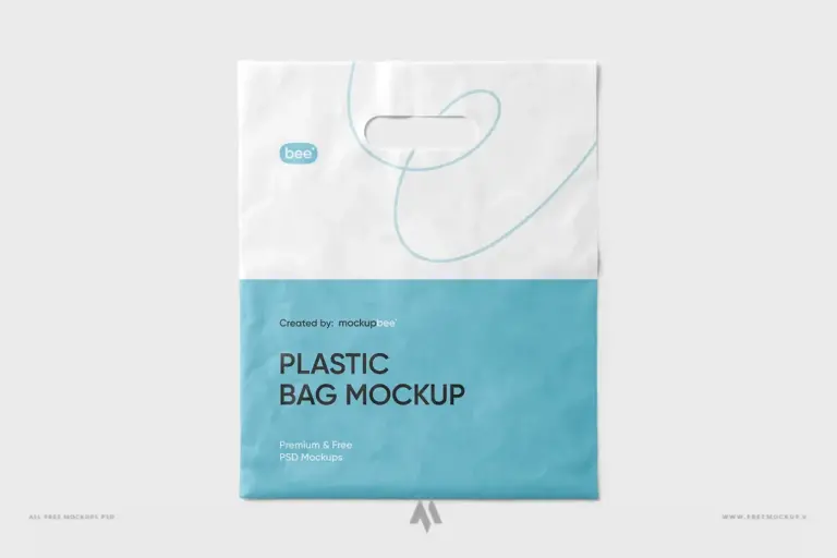 Mockup túi nilon miễn phí