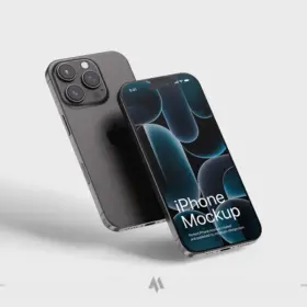 Mockup iphone 16 pro miễn phí