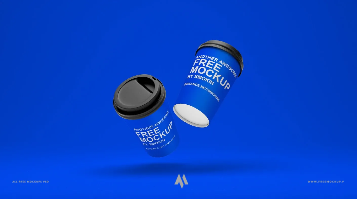 Mockup cốc coffee