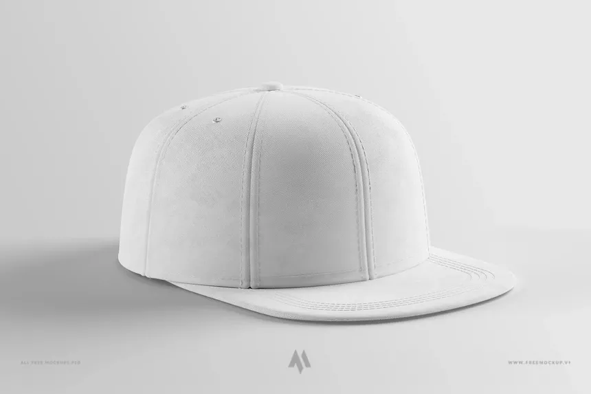 Mockup mũ Snapback miễn phí