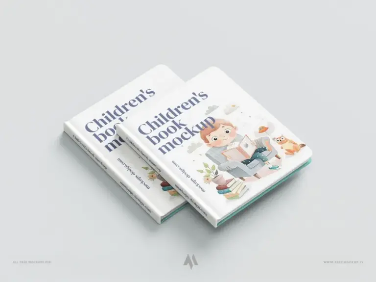 Mockup sách thiếu nhi