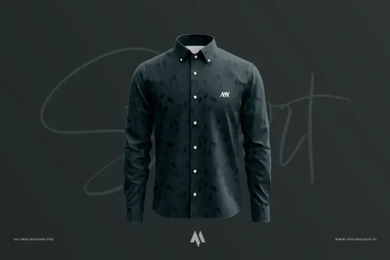 Mockup áo sơ mi miễn phí