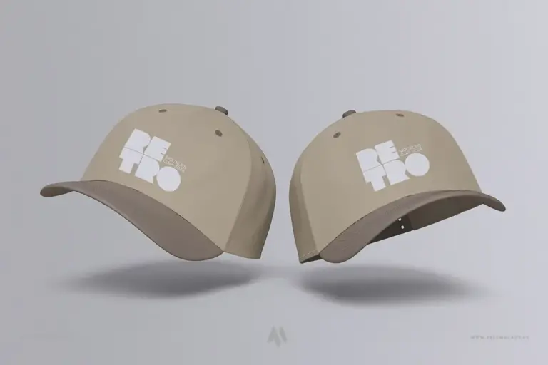 Mockup mũ lưỡi trai miễn phí