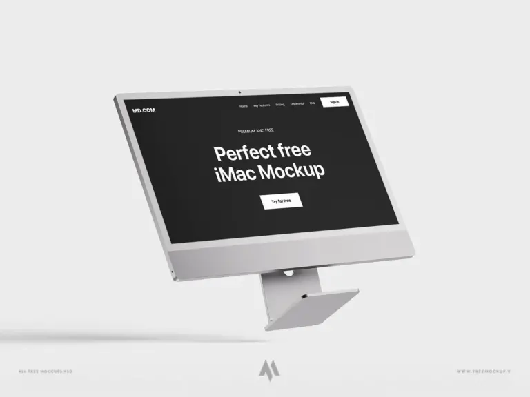 Biến hóa thiết kế ‘thường’ thành ‘chất’ với iMac Mockup!