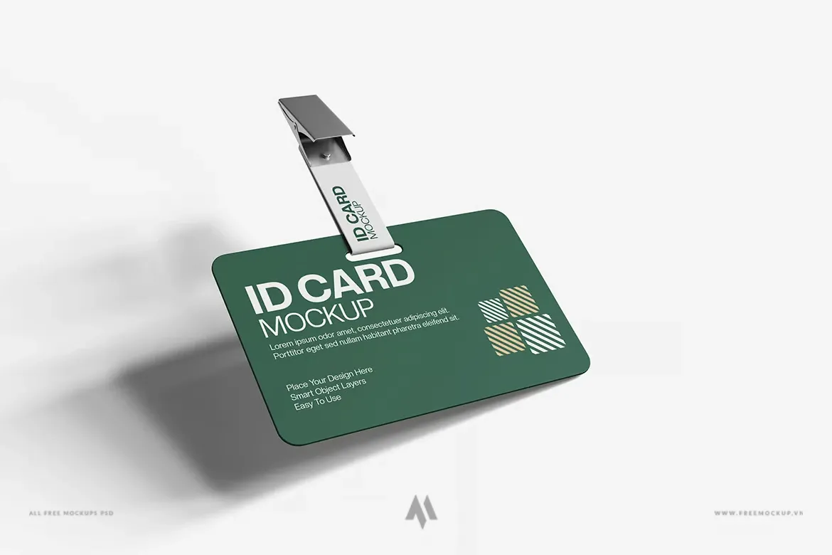 Mockup Thẻ ID nhân viên, Nâng Tầm Thiết Kế Dễ Dàng