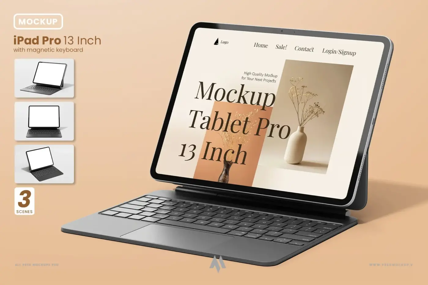Mockup iPad Pro M4: Biến Thiết Kế Thành Kiệt Tác!