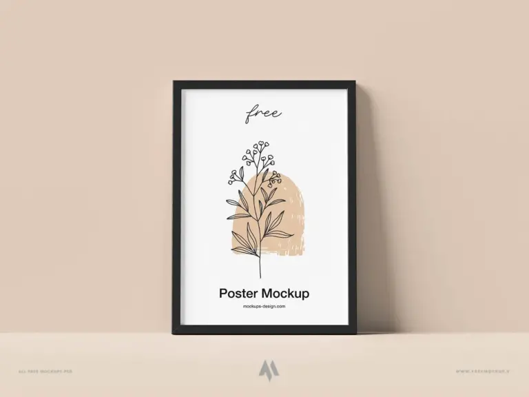 Mockup Khung Poster: Biến Thiết Kế Thành Hiện Thực Lung Linh!