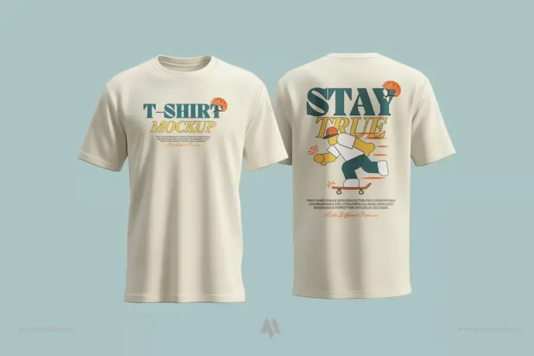 T-Shirt Mockups đơn giản nhưng chất