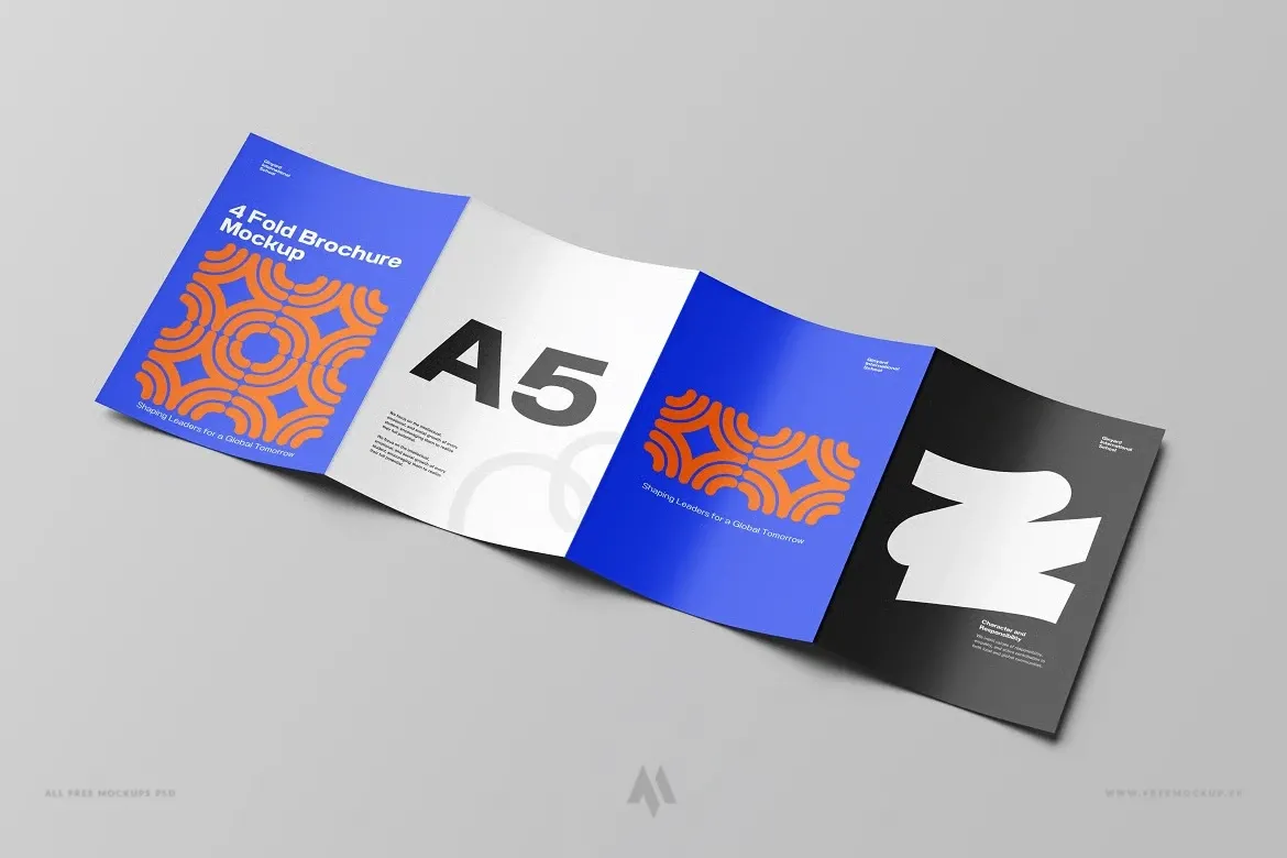 Tạo mockup brochure 4 gấp ấn tượng dễ dàng!