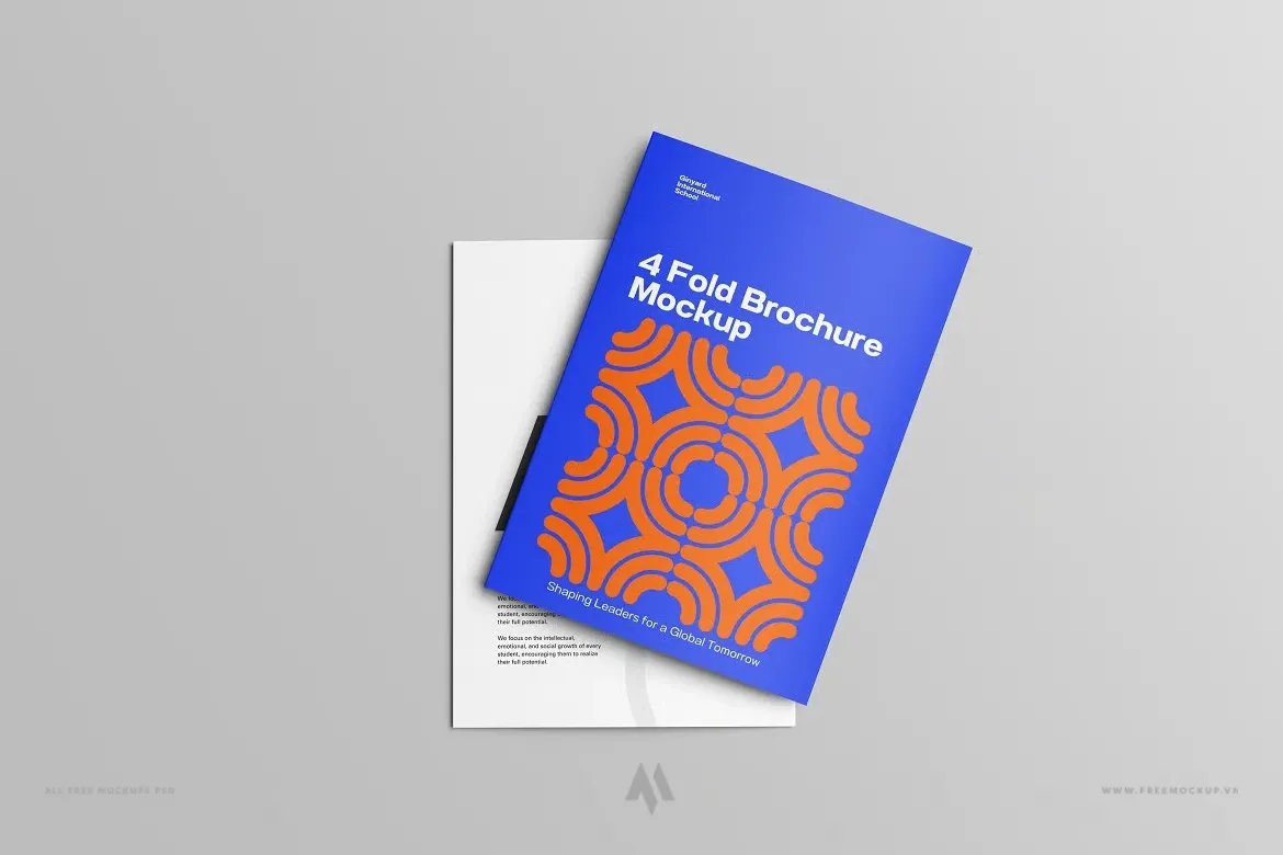 Tạo mockup brochure 4 gấp ấn tượng dễ dàng!