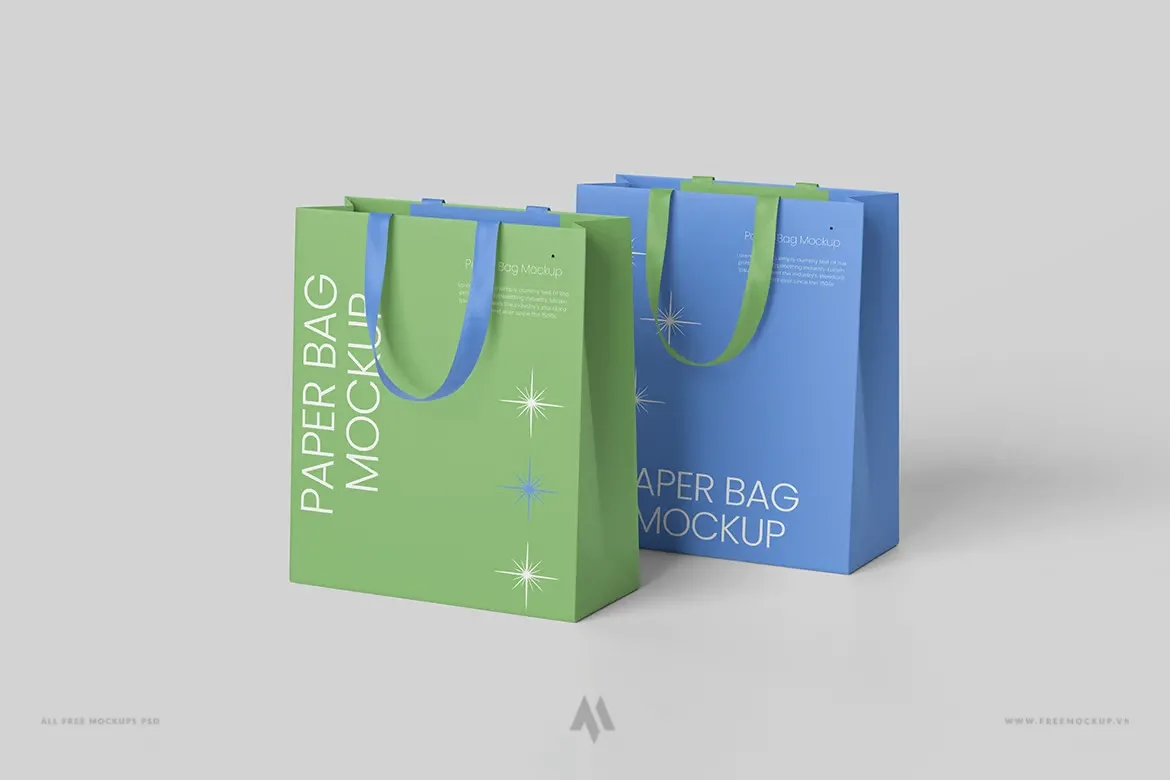 Mockup Túi Giấy: Trình Bày Thiết Kế Đầy Phong Cách