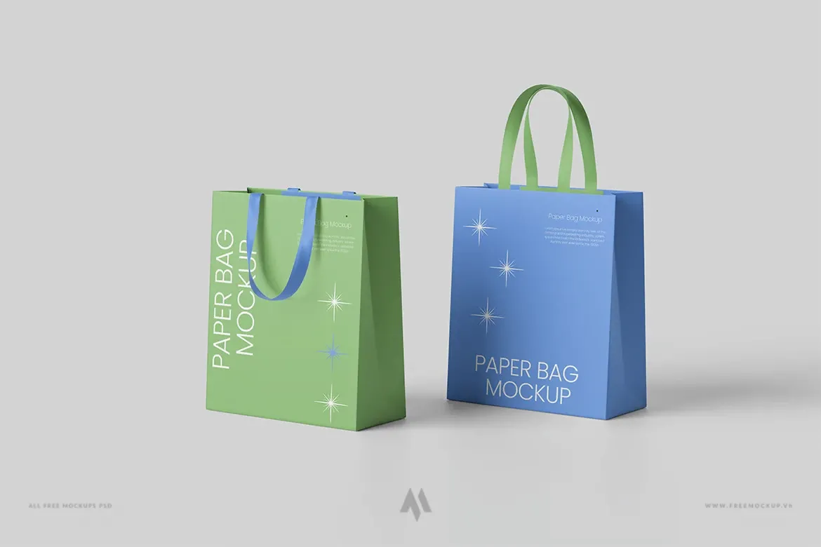 Mockup Túi Giấy: Trình Bày Thiết Kế Đầy Phong Cách