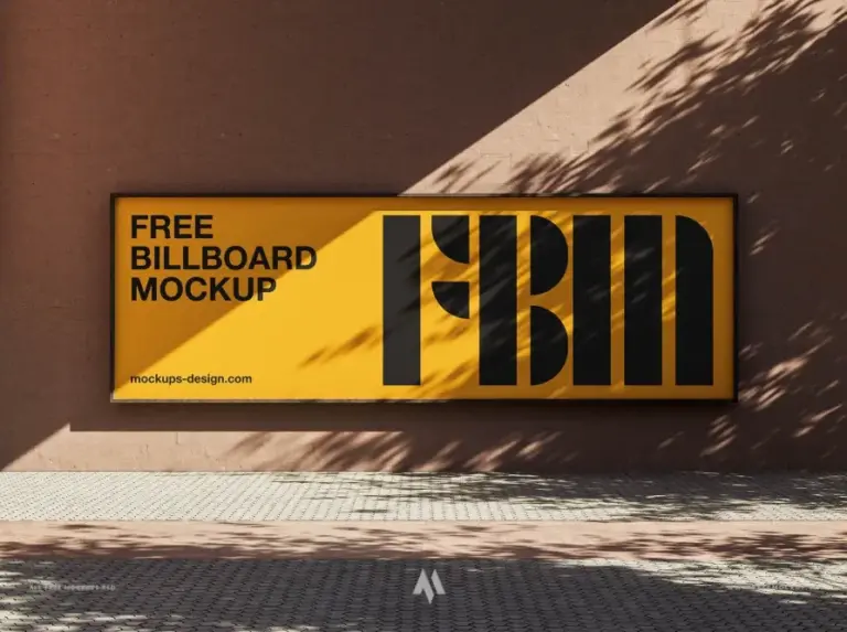 Mockup Bảng Quảng Cáo Đô Thị Chân Thực