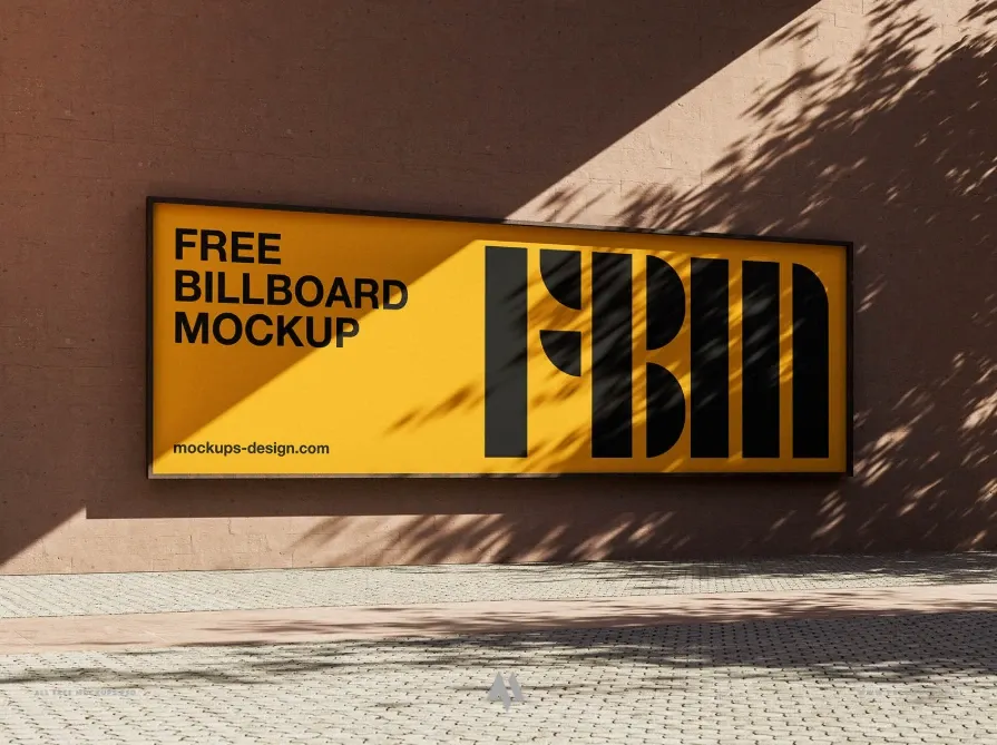 Mockup Bảng Quảng Cáo Đô Thị Chân Thực