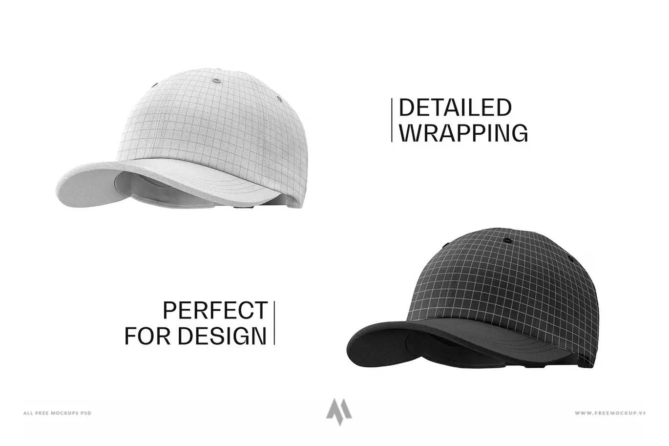 Mockup mũ lưỡi chai