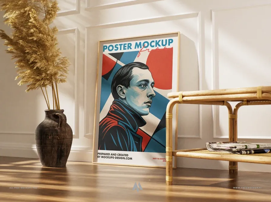 Mockup tranh nội thất