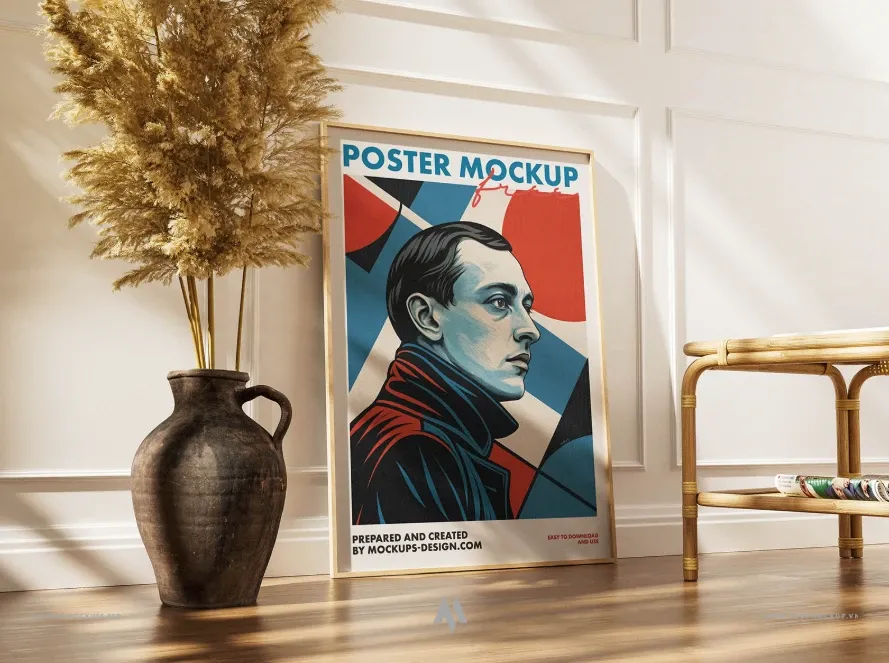 Mockup tranh nội thất