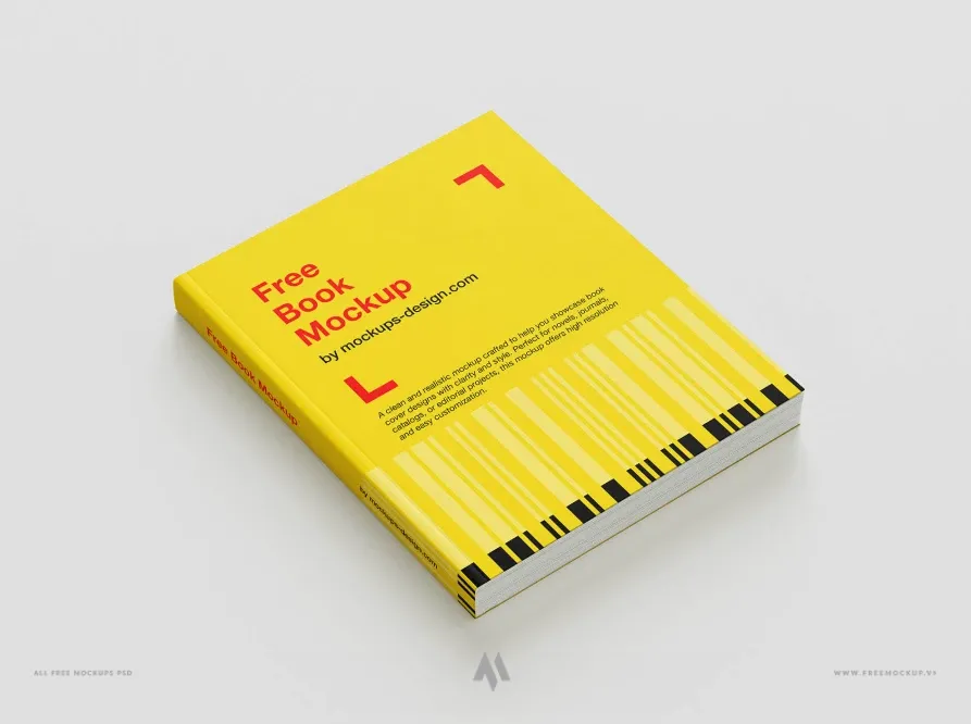 Mockup sách chuyên nghiệp: Trình bày ấn phẩm như thật!