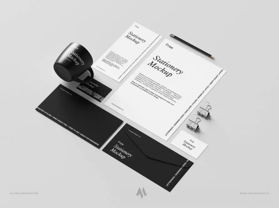 Trình bày thương hiệu hoàn hảo: Bộ mockup chuyên nghiệp