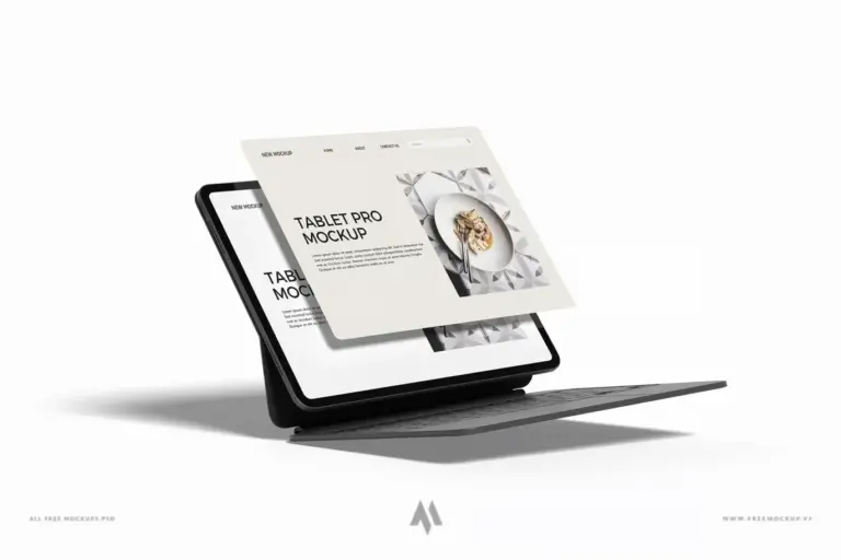 Mockup máy tính bảng chuyên nghiệp