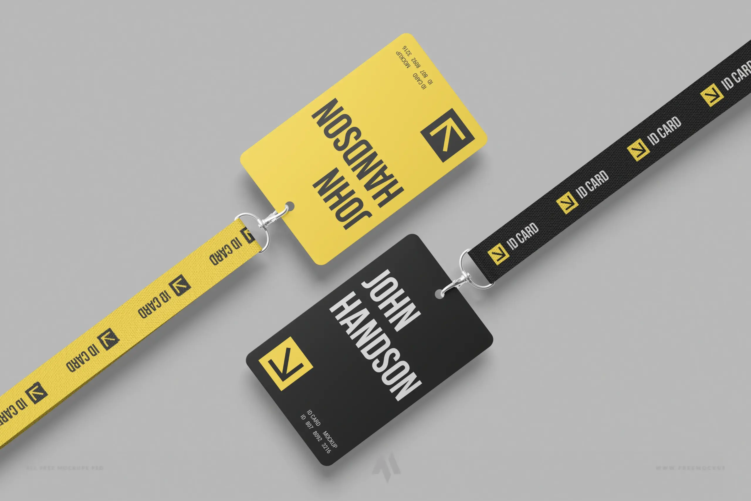 Mockup Thẻ nhựa ID Nâng Tầm Thiết Kế