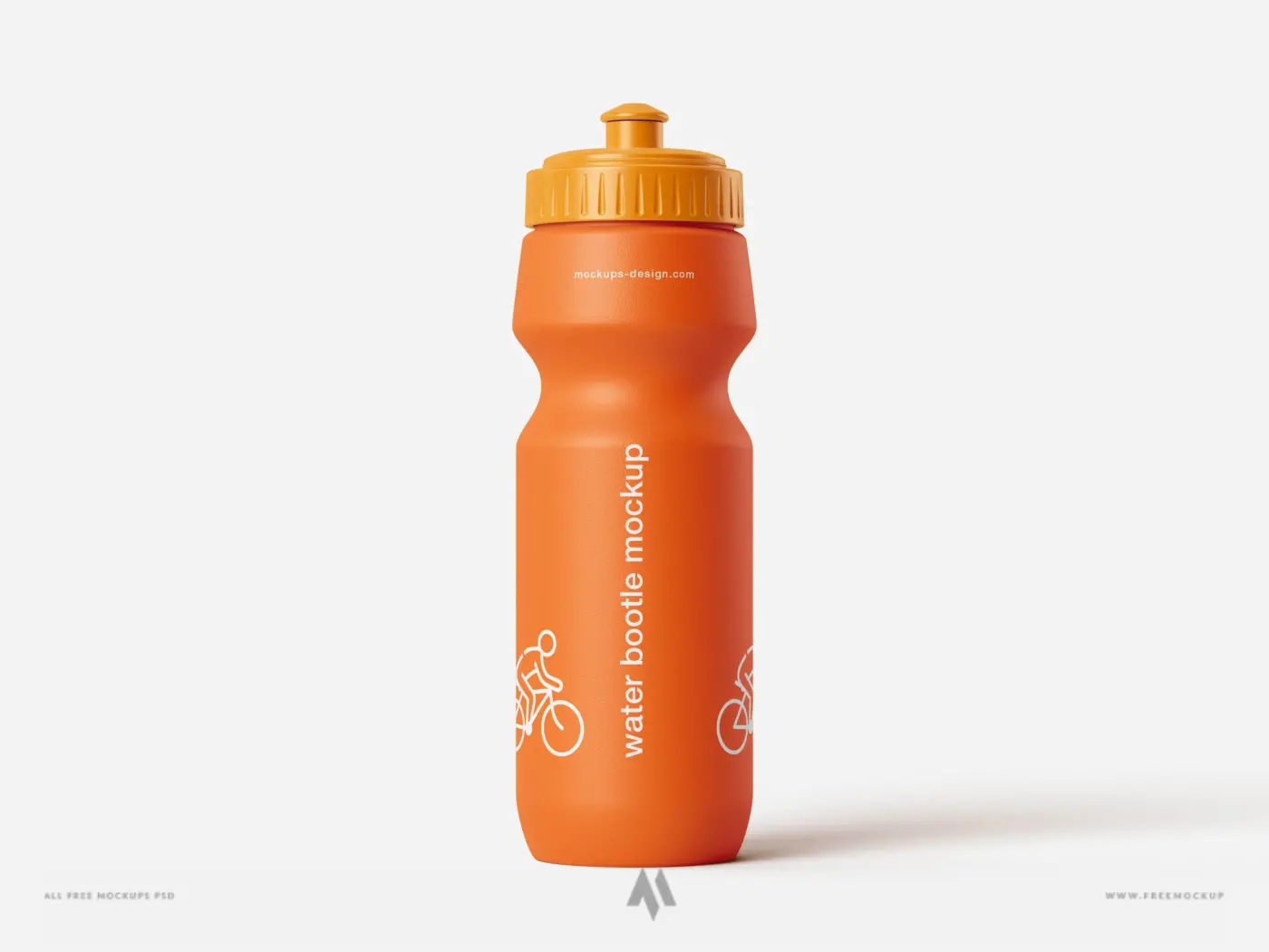 Mockup bình nước uống thể thao