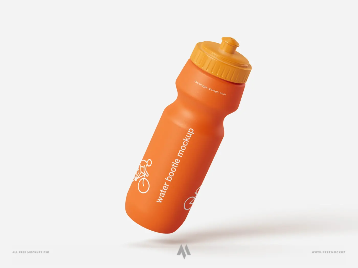 Mockup bình nước uống thể thao