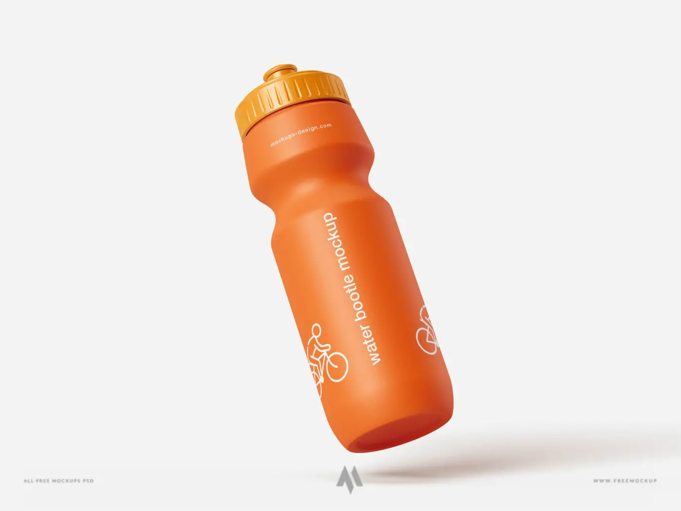 Mockup bình nước uống thể thao