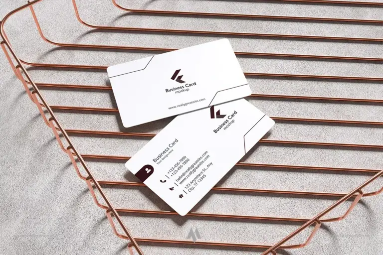 Bộ mockup danh thiếp ấn tượng